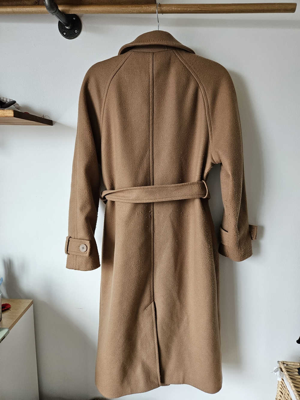 Dynamite Camel Belted Trench Coat - Picture 5 of 5